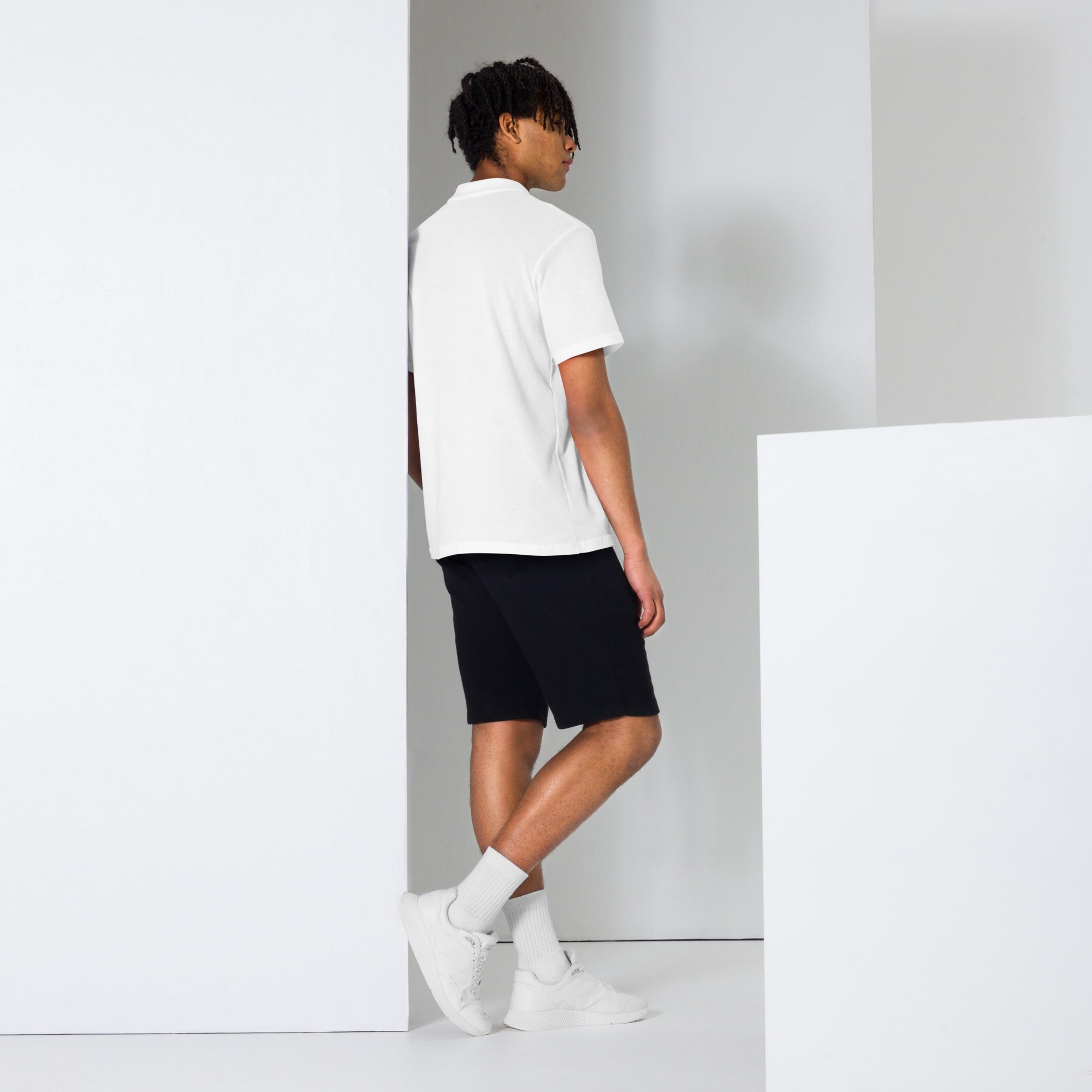 Mens Cotton Fitted Polo
