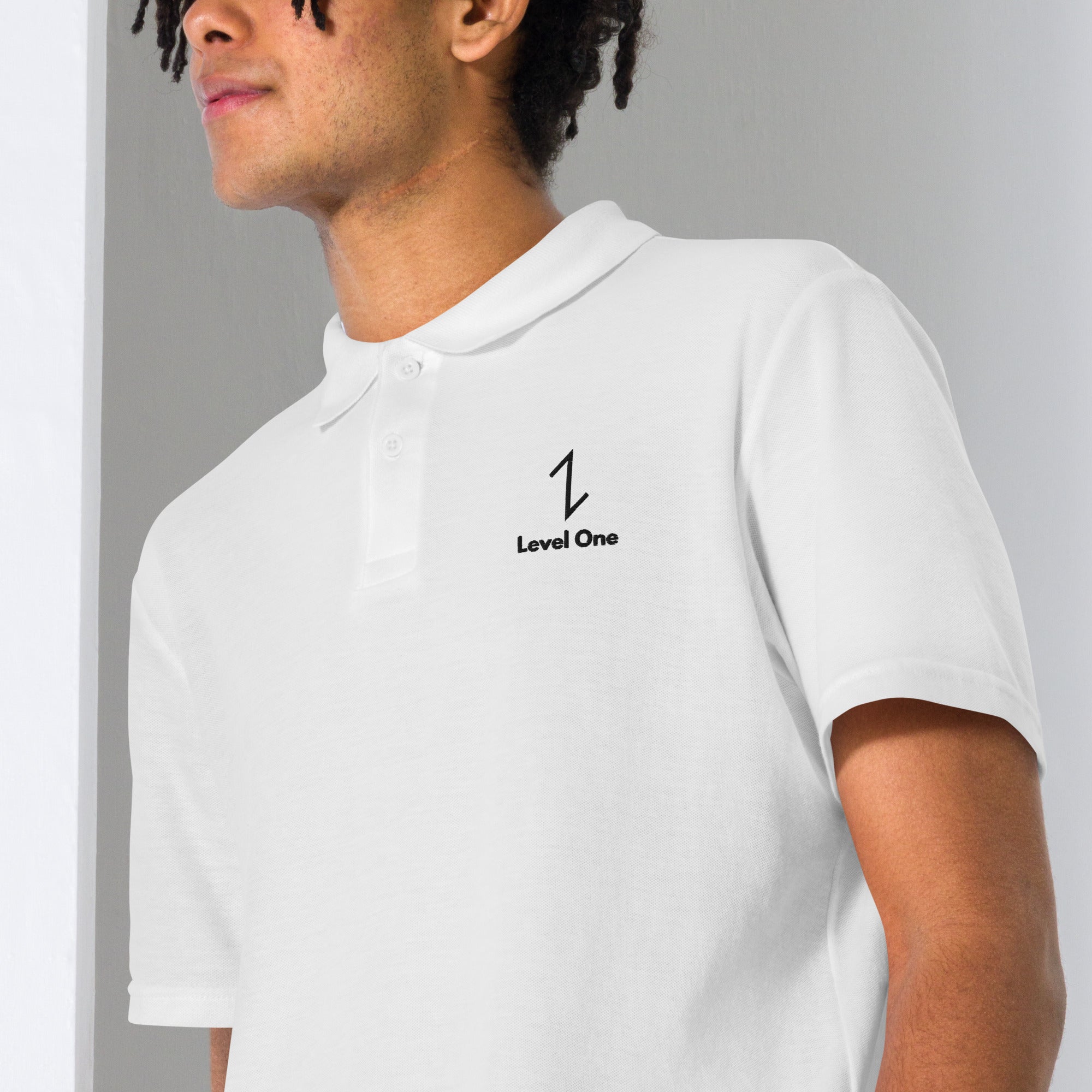 Mens Cotton Fitted Polo